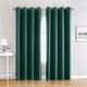 thumbnail image 1 of Wosthever 2 unidades/juego de parasoles de sombreado y aislamiento que proporcionan privacidad y comodidad, cortinas de aislamiento térmico Sombras de ventana verde oscuro 132*160, 1 of 6