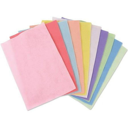 UPC: 0630454248316 | Sizzix Felt Sheets 10/Pkg-Assorted Colors-Pastels