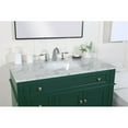thumbnail image 4 of Elegant Kitchen and Bath 40 inch Single bathroom vanity in green, 4 of 8
