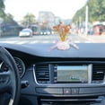 thumbnail image 5 of NWOKYZGH Flower Car Accessories Bling Dashboard Decorations, Car Flower Vase Decals, Cute Car Interior Decor, Bling Desk Flowers for Women office Girl Gifts, 5 of 5