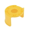 thumbnail image 4 of Uxcell 1.18'' Half Circle Stop Push Switch Button Protective Cover Plastic Orange 2pcs, 4 of 5
