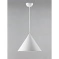 thumbnail image 6 of E20084-MW ET2 Lighting Abyss-30W 1 LED Pendant-12.5 Inches wide by 9.5 inches high-Matte White Finish, 6 of 6