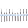 thumbnail image 1 of 10 fresas para PCB de 1 mm, fresa de cola de pez, fresa de maíz, fresa de carburo de tungsteno, mini fresa de extremo para grabado CNC, 1 of 5
