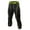 Black & Green, variant on -Men's Compression Pants Running Base Layers Skins Tights Running Pants