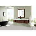 thumbnail image 4 of James Martin Vanities 389-V72s-Mb-Gw Mercer Island 72" Wall Mounted Single Basin Hardwood, 4 of 7