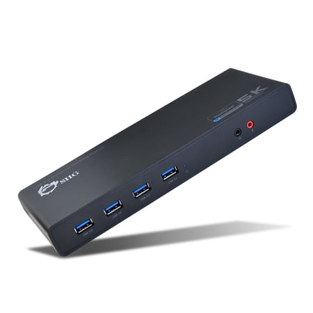 UPC: 0662774040547 | SIIG USB 3.0 4K Dual Video Docking Station – USB-C