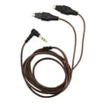 thumbnail image 3 of Headphone Replacement Cable, Gold Plated Plug OFC Core 3.9ft Distortion Free Universal Headphone Upgrade Cord  For Massdrop HD6XX, 3 of 8