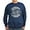 Navy, variant on CafePress - Pepsi Logo Doodle Sweatshirt (Dark) - Classic Crew Neck Sweatshirt