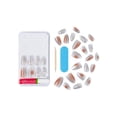 thumbnail image 4 of KISS Gel Fantasy - Fake Nails - Grey - Jelly Princess - Almond - Medium, 4 of 9