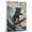 Affenpinscher, variant on Plott Hound Dog Playing Surfboard Stretched Canvas Size 8x12 – Sports Dog, Perfect for Animal Lovers, Plott Hound Dog Canvas, Surfboard Canvas Size Wall Art