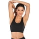 thumbnail image 5 of Sujetador deportivo para mujer, entrecruzado en la espalda, acolchado, con tiras, sujetador deportivo, soporte medio, sujetador de yoga con copas extraíbles Zhivalor Yoga y Pilates, 5 of 7