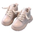 thumbnail image 4 of CAICJ98 Boys Girls Boot Unisex-Child Outdoor Waterproof Combat Boots Lace-up Side Zipper Ankle Work Boots Comfort Hiking Boots Boys Girls (Toddler/Little Kid),11.5, 4 of 6