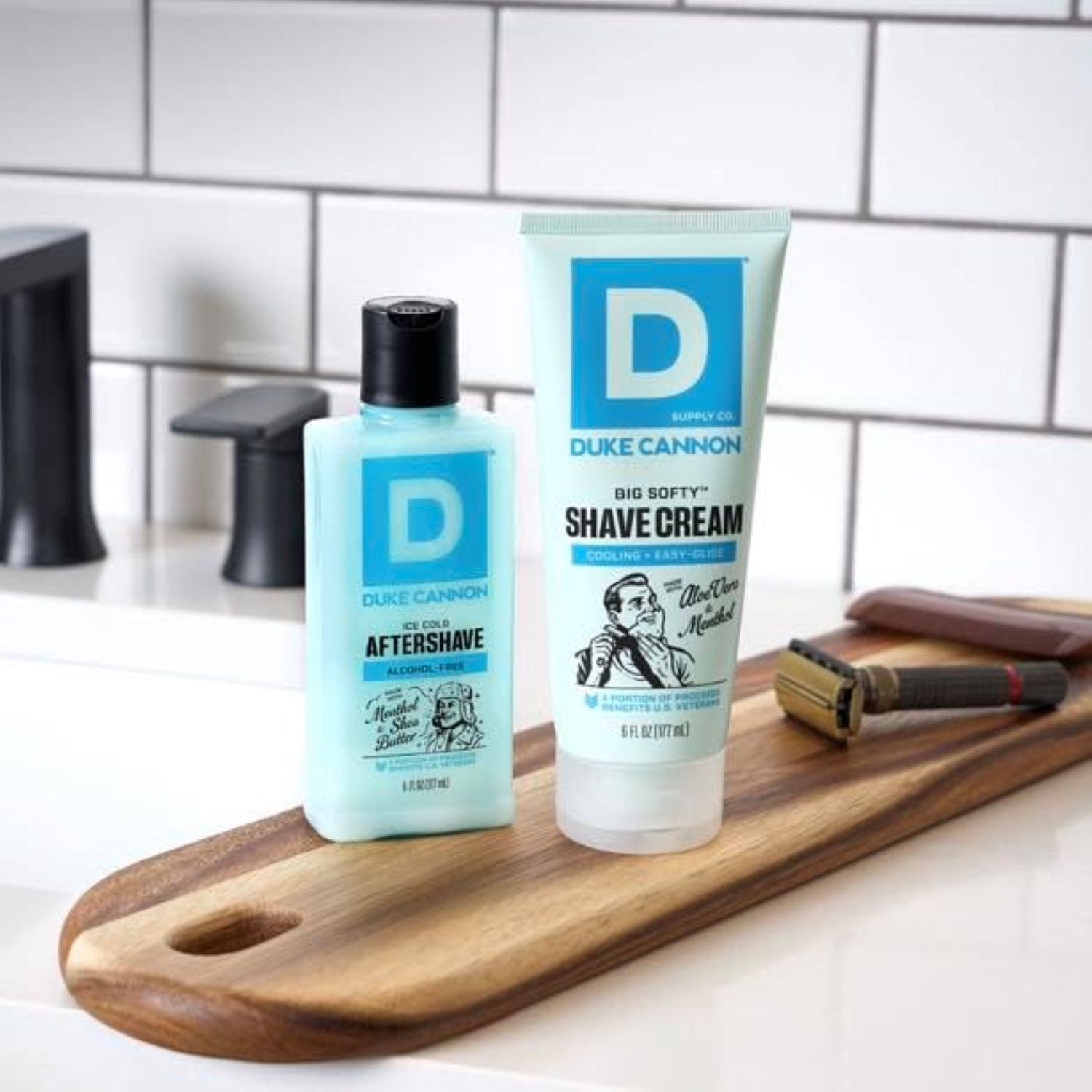 Duke Cannon Supply Co. Big Softy Shaving Cream for Men, 6 fl oz