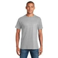 thumbnail image 3 of Gildan Men’s Lightweight T-Shirt, 6-Pack, Heather Grey, S-3XL, Short Sleeve Crew Neck Blank Tee, 3 of 6