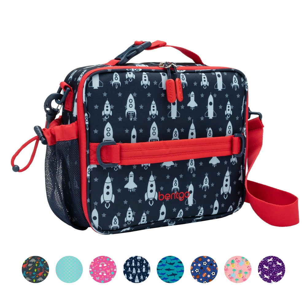Bentgo Kids Prints Lunch Bag - Double Insulated, Durable, Water ...