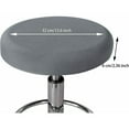 STTOAY Round Bar Stool Seat Covers Washable Stool Cushion Slipcover ...