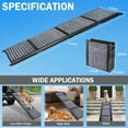 thumbnail image 6 of Dog Ramp for Car, 71" Long & 17.3" Wide Portable Dog Ramps for Large Dogs with Non-Slip Rug Surface Dog Car Ramp for SUV Car & Truck, Folding Dog Ramp Up to 250LBS, 6 of 7