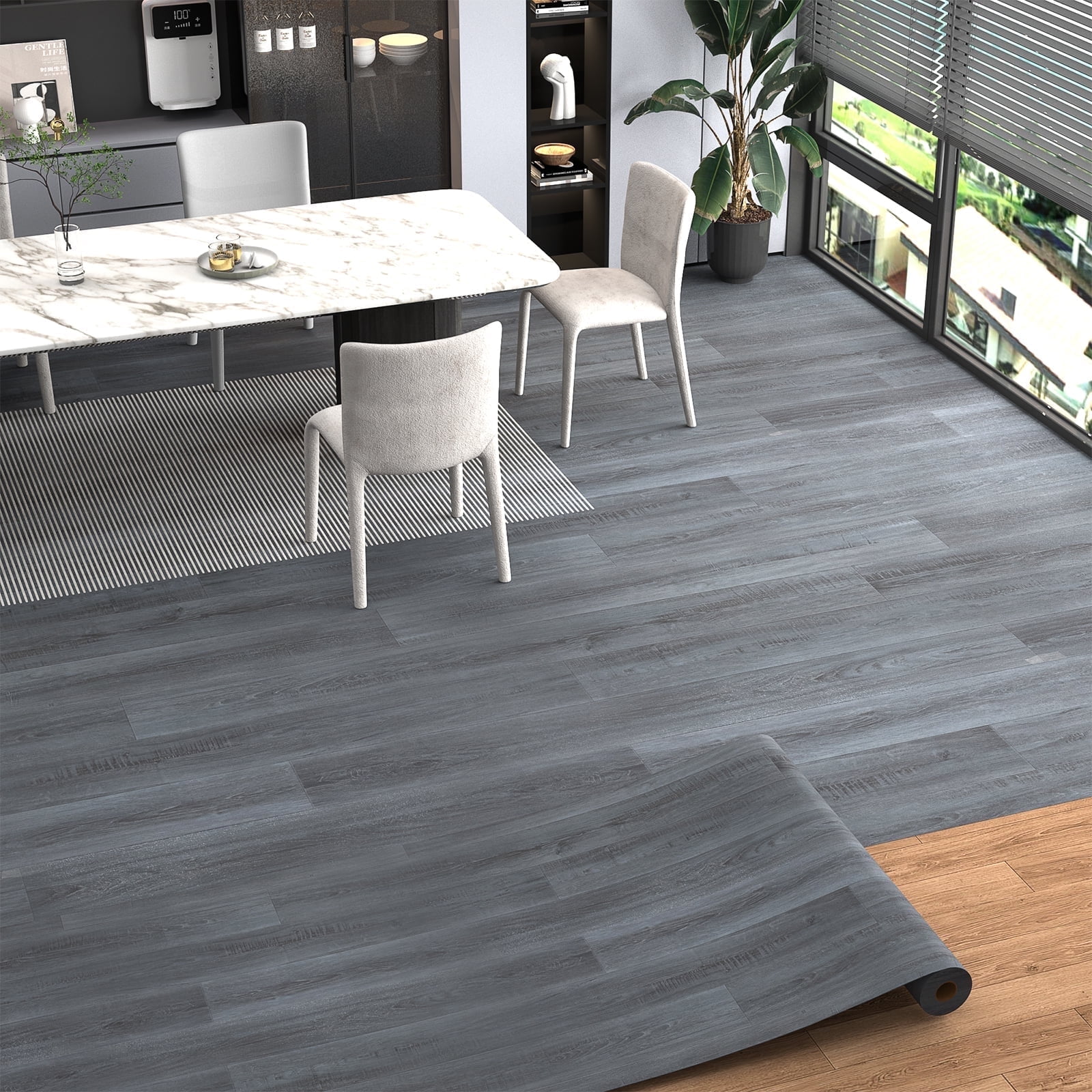 Xl Ashland Holcomb Gray 7.75 In. W X 48.75 In. L Rigid Core Click