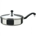 thumbnail image 2 of Farberware Classic Series 2.75 Quart Stainless Steel Saute Pan with Lid, Induction Compatible, Metal Utensil and Dishwasher Safe, 10 Inch, Stainless Steel, 2 of 2