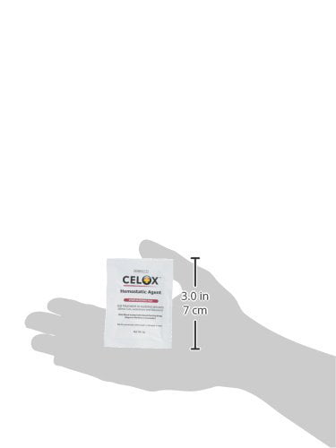 CELOX Granular Hemostat Blood-Clotting Crystals 8 Count 