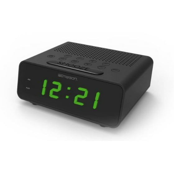 Emerson SmartSet CKS1800 Desktop Clock Radio 2 x Alarm AM, FM