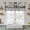 Off-White, variant on Vintage Gate Tier Curtains 36 Inch Length, Farmhouse Wooden Grain Shabby Chic Door Cafe Short Curtains for Bathroom Over Sink, Small Kitchen Curtain Light Filtering Tiered Drapes 2 Panels 27.5"Wx36"L