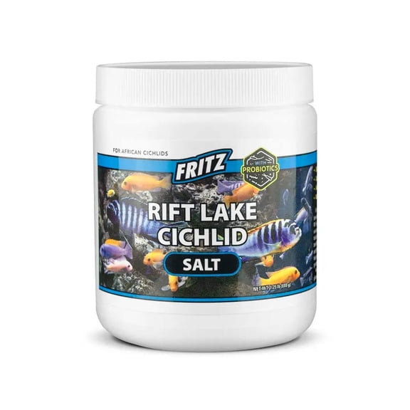 Fritz Aquatics 805064 1.25 lbs Probiotic Rift Lake Cichlid Salt