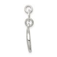 thumbnail image 2 of FB Jewels Sterling Silver Round Paw Print Pendant, 2 of 4