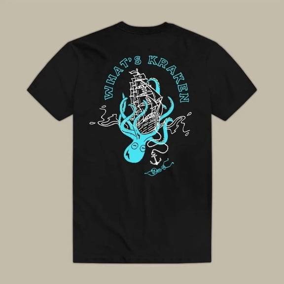 What's Kraken T-Shirt Size S-4XL