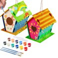 thumbnail image 2 of Manualidades para niños de 4 a 8 años – Juego de casa para pájaros de bricolaje – Construye y pinta casa de pájaros (pinturas y pinceles incluidos) Arte de madera para niñas y niños pequeños de 3 a 5 años de 8 a 12 años Ormromra 220226-2, 2 of 8