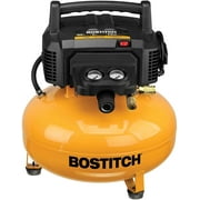 BOSTITCH Pancake Air Compressor, Oil-Free, 6 Gallon, 150 PSI BTFP02012