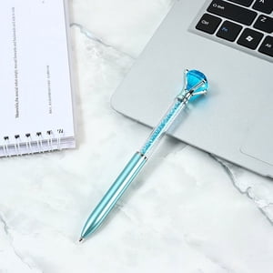 Infidev Ballpoint Pen with Colorful Crystal Flash, Retractable, Fast-Drying Inkand Ergonomic Grip for Smooth Writing Clearance