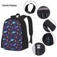 thumbnail image 3 of Balery Cute Shark Mochila Escolar 3 en 1 para Niños - Mochila Resistente con Lonchera Térmica y Estuche - Mochila Escolar para Niños y Niñas, 3 of 7