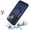 Blue, variant on Phone Case for Galaxy S21 Ultra Magnetic Ring Stand Shockproof Hybrid Full Camera Slide Guard Anti Slip Heavy Duty Protective Armor Cover [Red]