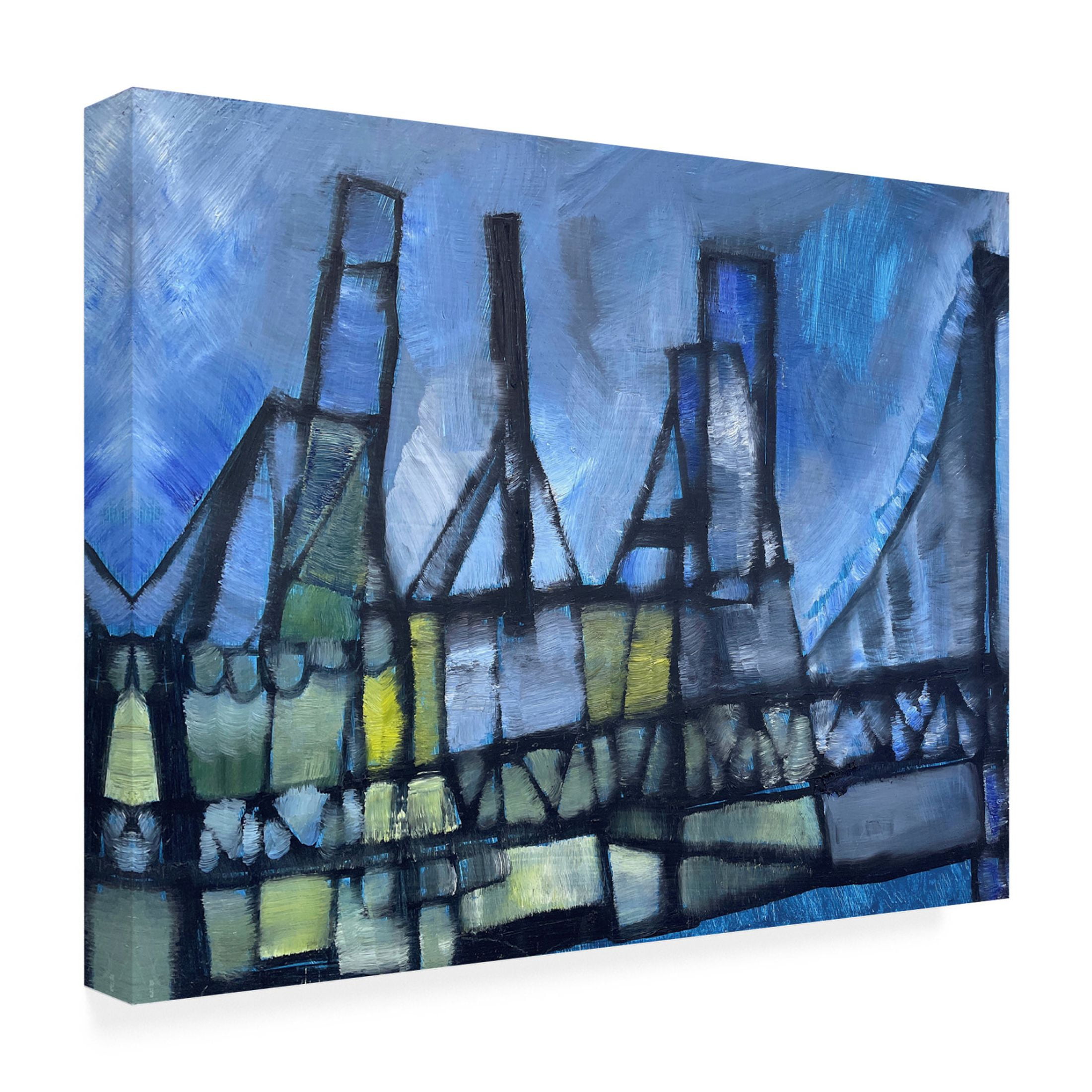 Trademark Fine Art Erin McGee Ferrell  Under Construction Canvas Wall Art