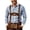 A-Light Blue372, variant on XIAOCHA Men's Gingham‑Print Button‑Up Shirt Long‑Sleeve Spread‑Collar Urban Hangout Button‑Down Top, Black, Sizes L