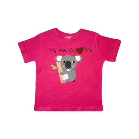 

Inktastic Koala (abuela loves me) Gift Toddler Boy or Toddler Girl T-Shirt