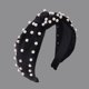 thumbnail image 2 of Diadema de perlas Accesorios de perlas de oro Ve-lvet Hair Ve-lvet Headband Knotted Hair clip, 2 of 2