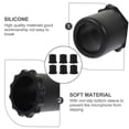 thumbnail image 2 of 6 Pcs Manchon de Fond en Silicone pour Microphone Supports de Tige Anti-Roulement, 2 of 8