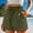 Green, variant on Babcutegg Womens Shorts with Drawstring High Waist Side Pockets Elastic Waist Summer Clothes for Women Red Size 2XL
