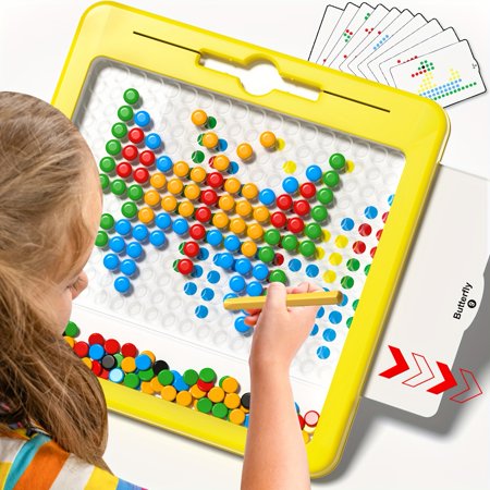 Drawing Doodle Board for Kids - Large Board Drawing Pad for Kids and Toddlers Dot Art Montessori Educational Preschool Toy Travel Toy for 3 4 5 6 7 Year Old Boys Girls