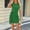 Green, variant on XWSHYW Womens Dresses Summer Solid Color Crew Neck Holiday Party Dresses Sexy Sleeveless Slim Fit Beach Cocktail-Length Dress