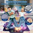 thumbnail image 3 of Beefunni Dance Mat Toys for 3-12 Years Old Kids Toddler, Light up Wireless Music Dance Game Toys Gift for Girls Boys, 3 of 8