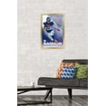 thumbnail image 2 of NFL New York Giants - Saquon Barkley 22 Wall Poster, 14.725" x 22.375" Framed, 2 of 6