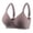 Coffee, variant on Utoimkio Sports Bras for Women High Support Large Bust Woman's Plus Size Comfortable Breathable Bra Underwear No Underwire