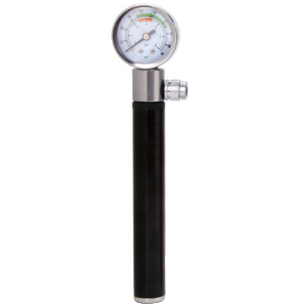 Bicycle Bikes Hand Inflator Air Pump with Gauge High Pressure Meter Shock Supply