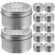 thumbnail image 3 of 12pcs Empty Air Freshener Box Aluminum Aroma Diffuser Box Household Aroma Diffuser With Hollow Lid, 3 of 4