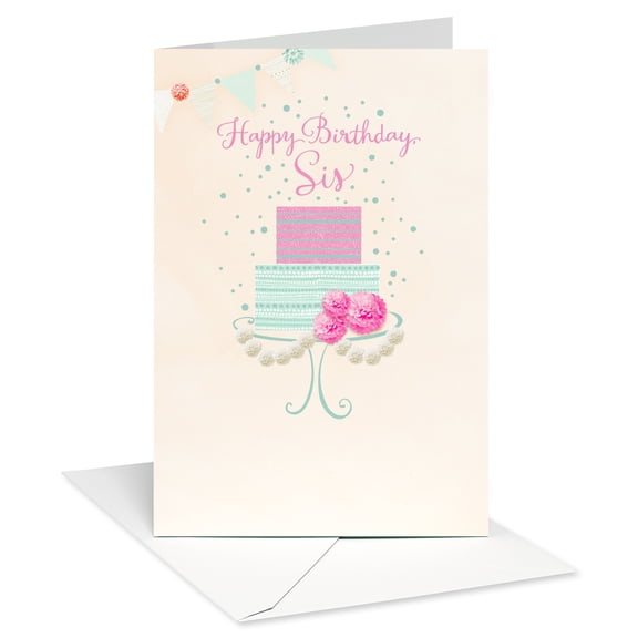 American Greetings Birthday Card for Sister (Stars Wonderfuly)