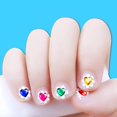 thumbnail image 3 of Joyas de corazón YONGSHENG para gemas faciales palo de uñas con diamantes de imitación 36 piezas, 3 of 3