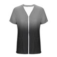 thumbnail image 3 of Camiseta de Cuello Redondo de Color Sólido Casual de Ajuste Suelto con Poliéster Suave, Camiseta de Verano para Uso Diario en Casa O Trabajo, 3 of 8